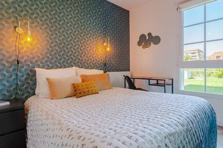 Apartamento de vacaciones para 5 personas, con jardín - 1