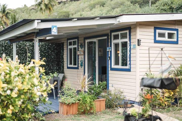 Location de vacances pour 4 personnes, avec terrasse dans Bora Bora