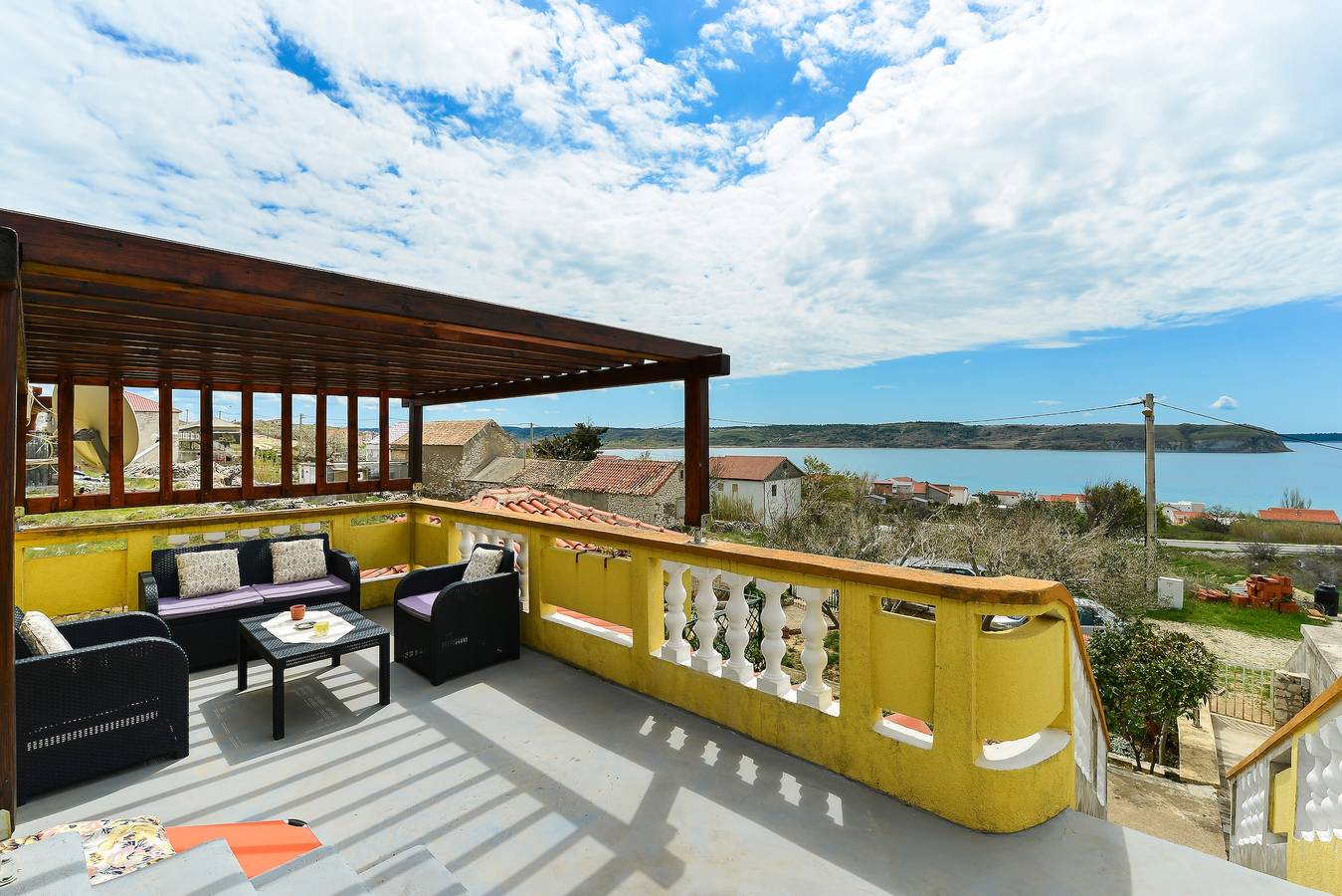 Ganze Wohnung, Studio Appartement mit Terrasse und Meerblick Rtina - Stosici, Zadar As-5881-a in Rtina, Zadar