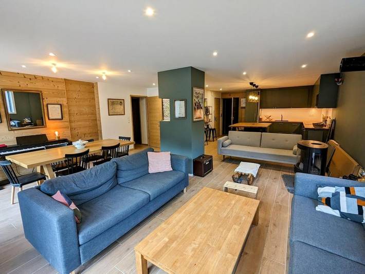 Gîte pour 12 personnes, avec vue et jardin à La Grave - 4