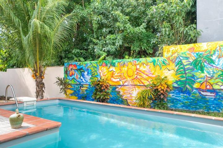 Villa pour 9 personnes, avec jardin ainsi que piscine et terrasse, animaux acceptés - 1