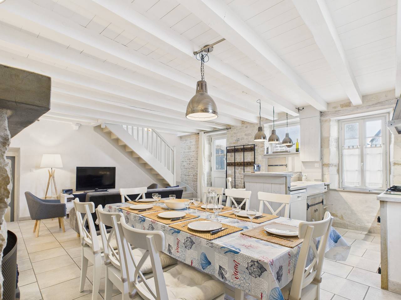 Charmante maison pour 8 à 800 m de la plage in Le Bois-Plage-en-Ré, Île de Ré