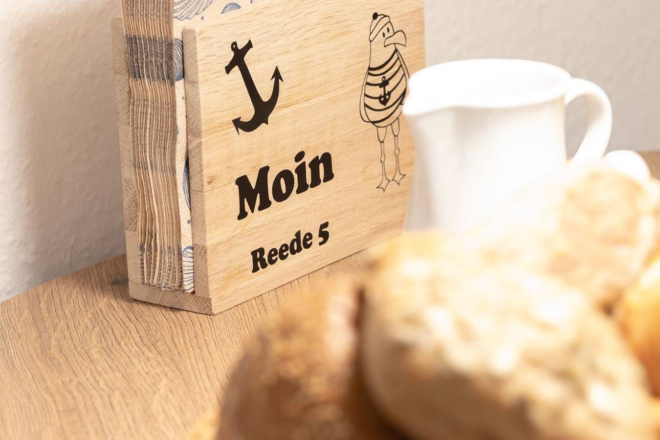 Appartement entier, Runderneuert & bereit für Pfoten – die "Reede 5" heißt euch willkommen!
Wat fein! Neue Ferienbutze in der Residenz am Rosengarten – mit Hund und Herz in Wangerooge