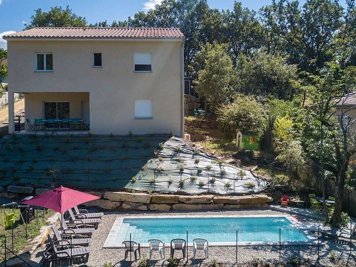 Maison de vacances pour 14 personnes, avec balcon/terrasse et terrasse