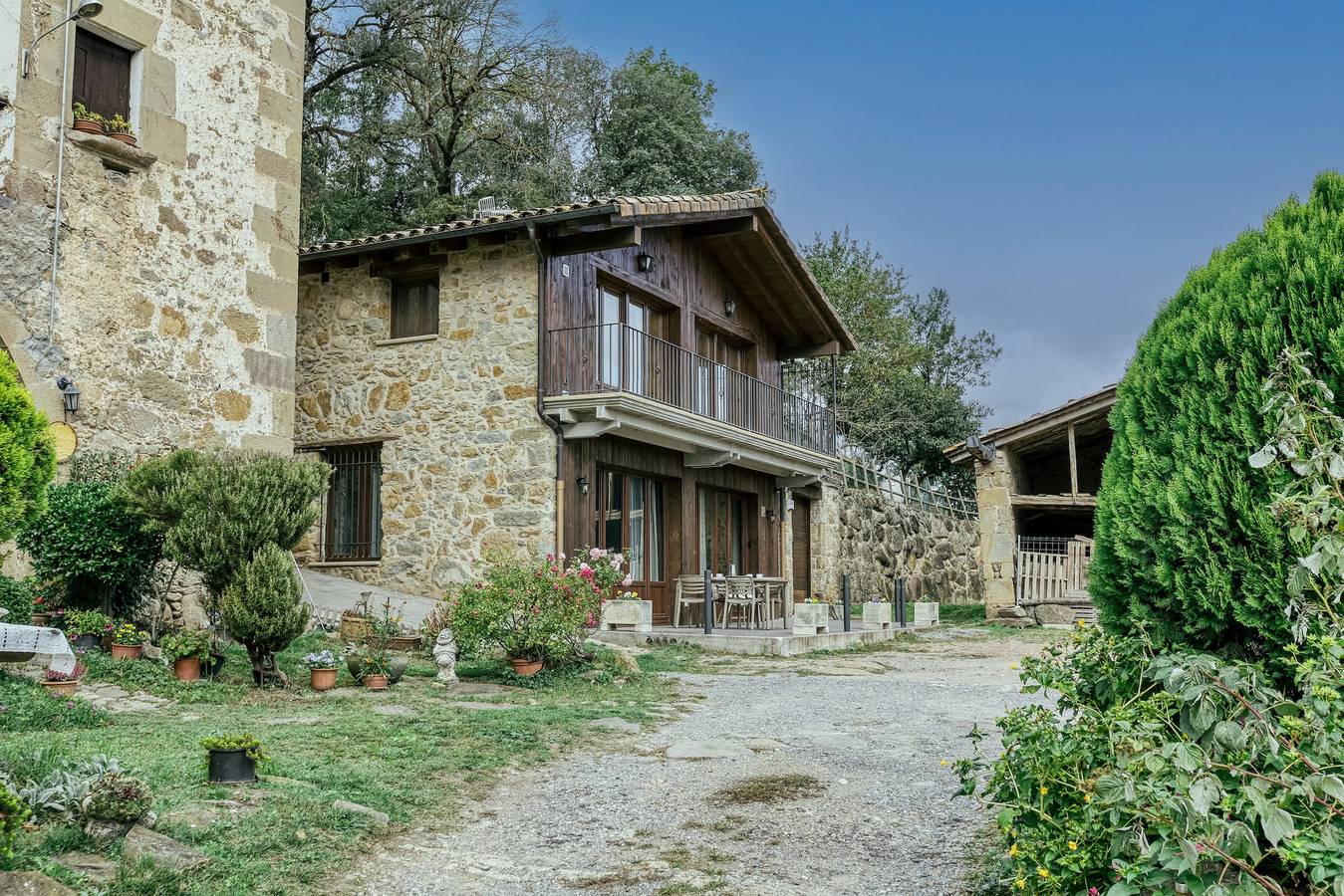 Casa de vacaciones 'La Cabanya De La Rovira' con vistas a la montaña, terraza y Wi-Fi in Vall de Bas, Garrotxa