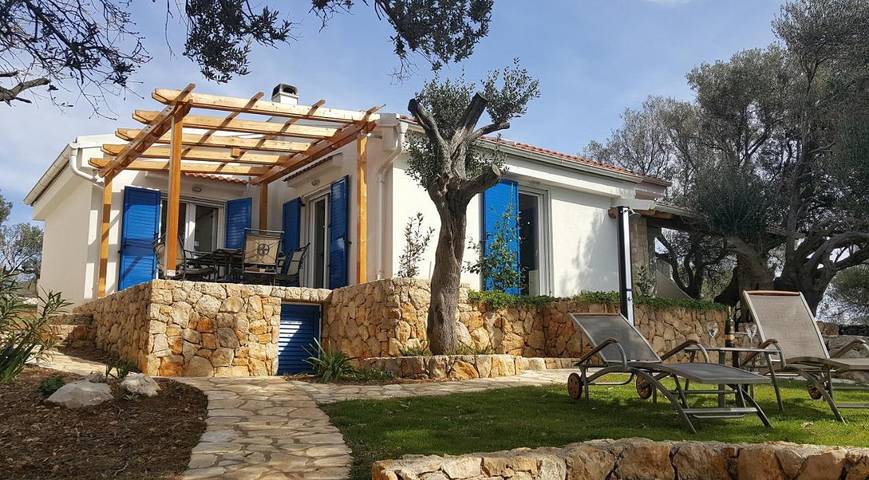 Ferienhaus für 5 Personen, mit Garten und Ausblick, mit Haustier