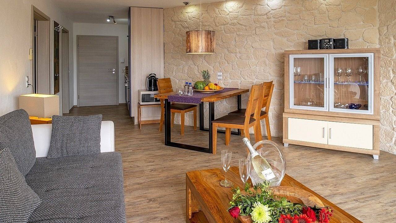 Ganze Ferienwohnung, Ferienwohnung für 4 Personen (48 m²) in Schalkenmehren in Schalkenmehren, Vulkaneifel