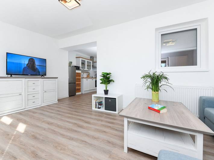 Ferienwohnung für 3 Personen, mit Terrasse und Garten in Groß Holum