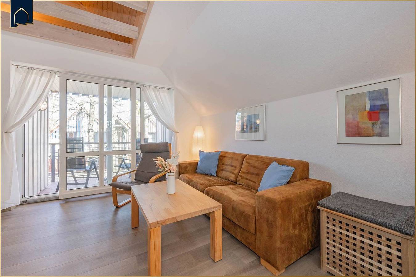 Appartement entier, Gemütliche Ferienwohnung in Koserow mit Balkon, nur 100 m bis zum Strand in Ostseebad Koserow, Koserow