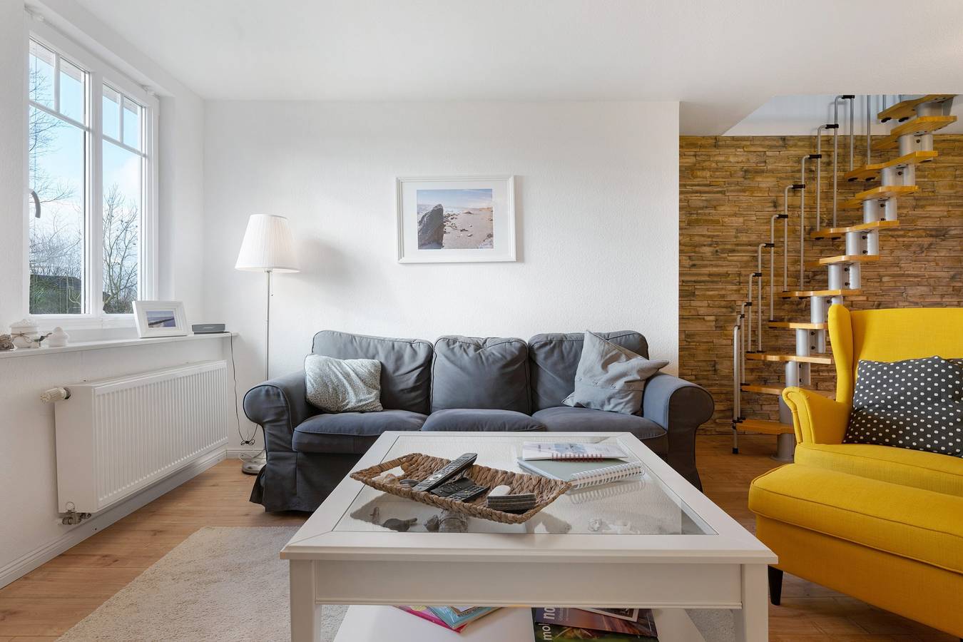 Ganze Wohnung, Ferienwohnung Auszeit" mit Gemeinschaftsgarten und Wi-Fi in Nordstrand (Gemeinde), Nordstrand