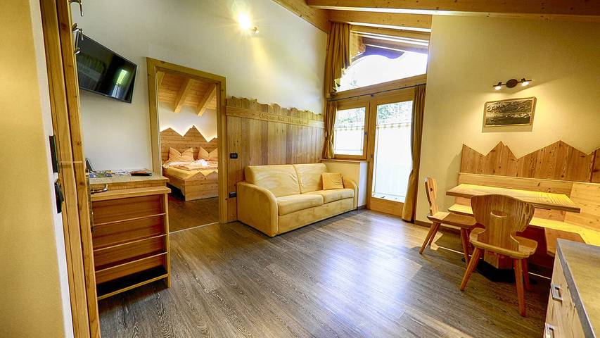 Ferienwohnung für 4 Personen, mit Sauna und Whirlpool sowie Garten, mit Haustier in Livigno - 2