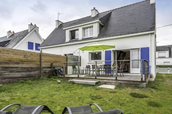 Location de vacances pour 5 personnes, avec jardin dans Plage Saint-Colomban