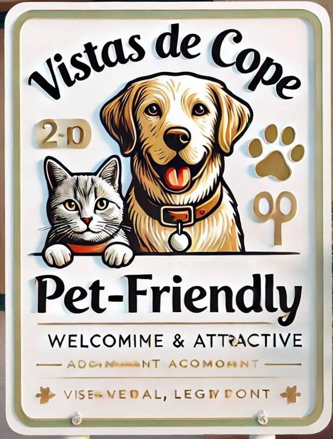Vistas de Cope "pet friendly" in Águilas, Cordillera Penibética