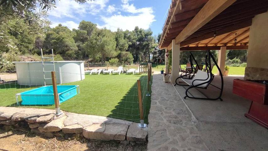 Casa rural para 6 personas, con Terraza y Jardín además de Piscina y Vistas en Matarraña