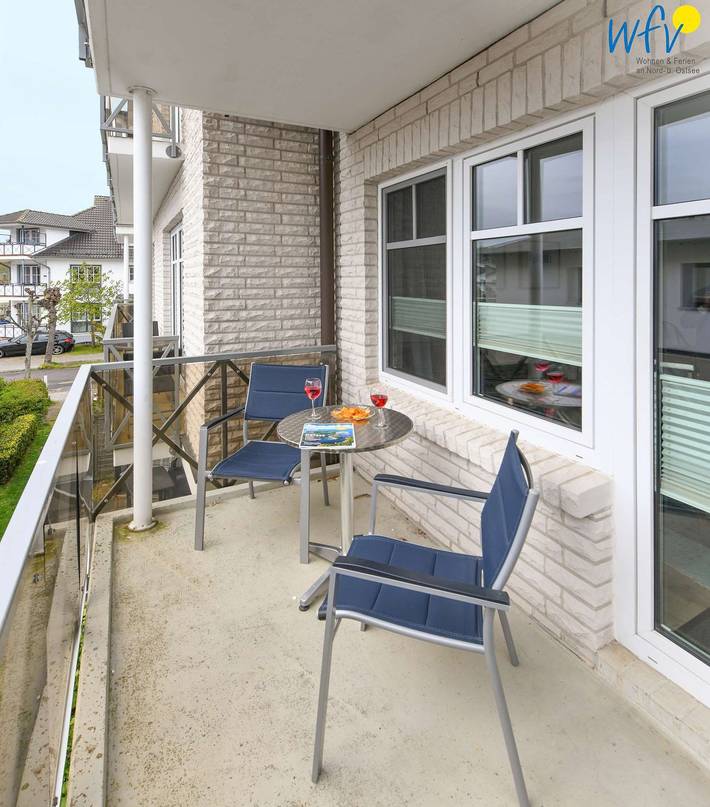 Ferienwohnung für 4 Personen, mit Balkon und Sauna in Binz - 3