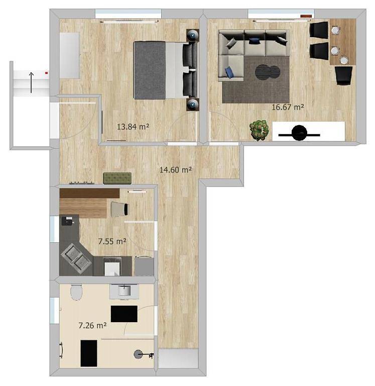 Ganze Wohnung, Ferienwohnung Franken Weiß "Franken Nest" - Ferienwohnung in Bad Staffelstein, Oberes Maintal - Coburger Land