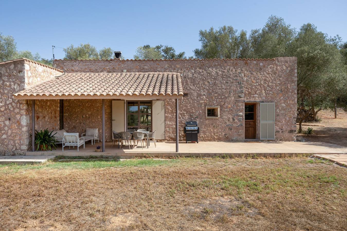 Villa Biniali avec piscine privée et deux chambres in Costitx, Majorque l'intérieur des terres
