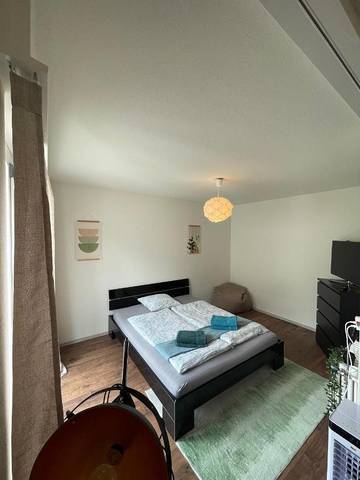 Gîte pour 2 personnes, avec terrasse et vue, animaux acceptés à Arbon