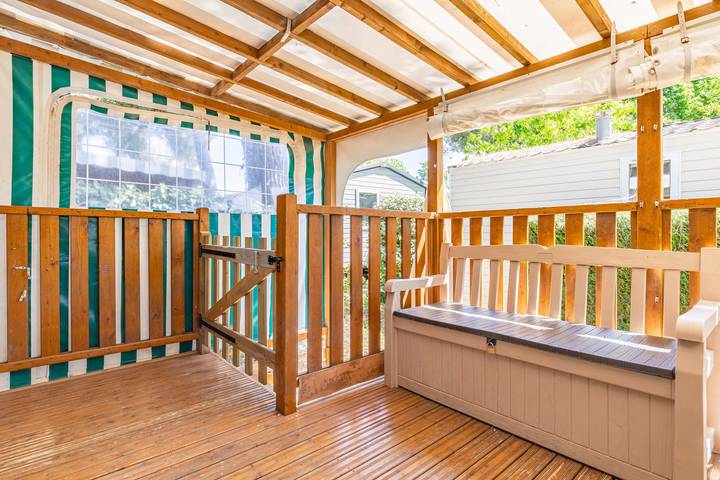 Mobil home pour 8 personnes, avec jardin et bassin pour enfant, animaux acceptés à Saint-Georges-d'Oléron - 3