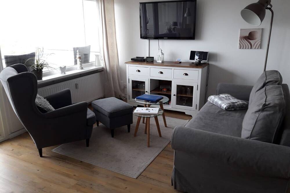 Ganze Wohnung, Appartement  „Strandlage mit Meerblick und sonnigem Balkon“<br><br> in Borkum