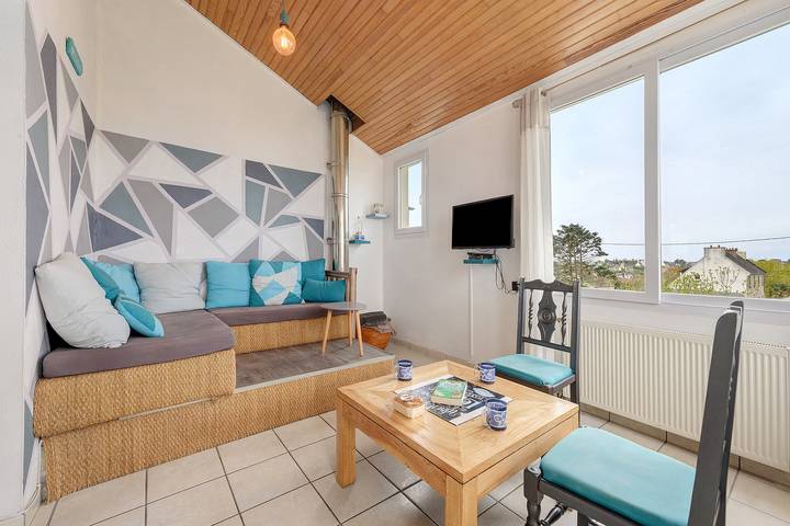 Maison de vacances pour 5 personnes, avec Jardin dans Iroise