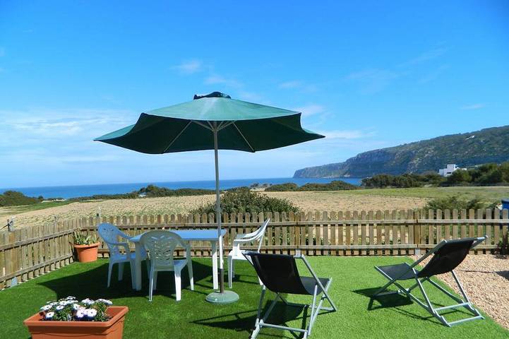 Casa de vacaciones para 3 personas, con jardín y terraza en Es Caló