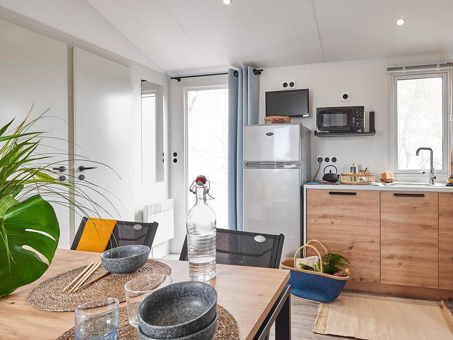 Camping Club La Côte des Roses 4* - Ms Vacances - Mobilhome 6 personnes - Cottage - 3 Chambres - Tv - Clim - Lv in Les Ayguades, Narbonne