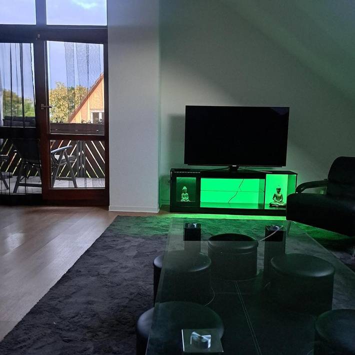 Ferienwohnung für 4 Personen, mit Balkon und Terrasse in Kulkwitzer See