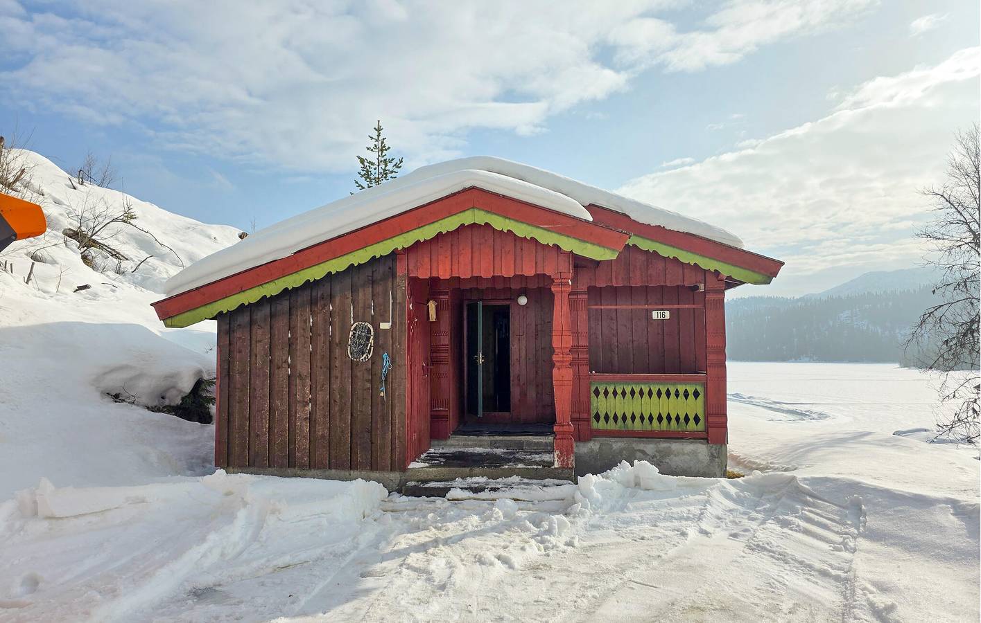 Ferienhaus für 7 Personen mit Terrasse in Seljord