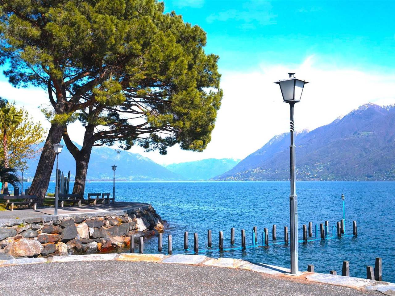 Ganze Wohnung, See-Penthouse in Brissago, Tessiner Alpen