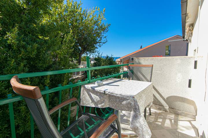 Apartament wakacyjny dla 2 osób, z balkon/ taras w Gradac