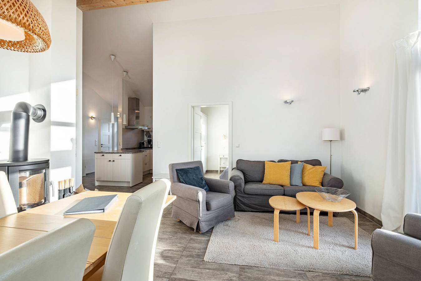 Ferienhaus 'Sonnenuferhaus' mit Meerblick, privater Terrasse und Wlan in Kosel, Rendsburg-Eckernförde