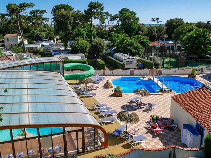 Camping pour 6 personnes, avec bassin pour enfant à Jard-sur-Mer