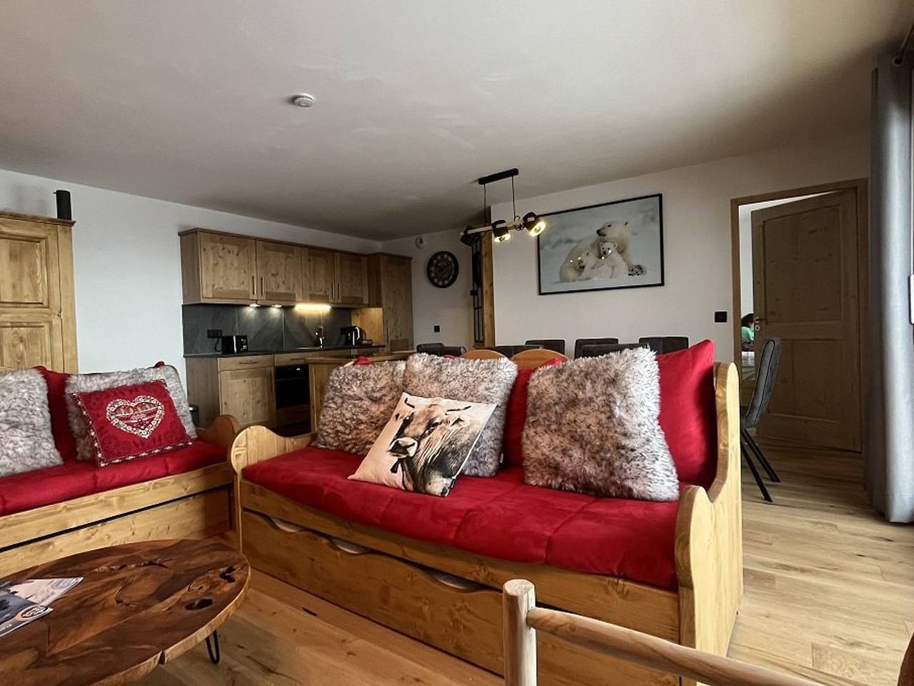 Appartement entier, Appartement Haut de Gamme 6 Pers, Parking Privé, Plagne Centre in Plagne Centre, La Plagne-Tarentaise