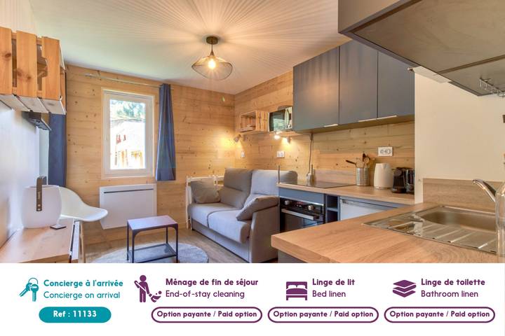 Chalet pour 4 personnes, avec balcon, adapté aux familles dans les Hautes-Pyrénées - 2