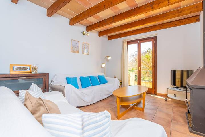 Punta Llarga - Gemütliches Haus mit Meerblick, privatem Pool und kostenloses Wlan in Colònia de Sant Pere, Artà