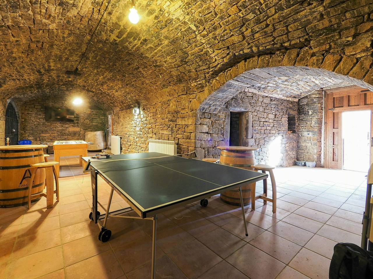 Gemütliches Steinhaus in den aragonesischen Pyrenäen in Boltaña, Aragonesische Pyrenäen
