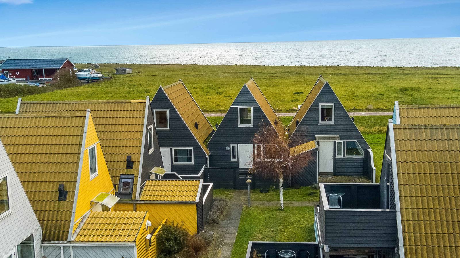 Ganze Wohnung, Familienurlaub mit Meerblick im Gedser Feriepark in Gedser, Schwedische Ostsee