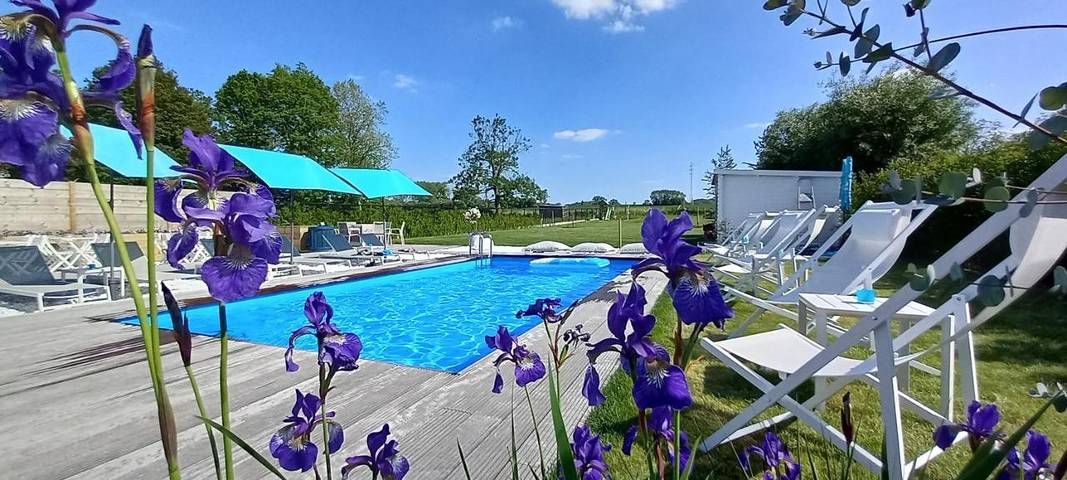 Chambre d’hôte pour 3 personnes, avec Terrasse et Jardin ainsi que Piscine et Vue à Geraardsbergen