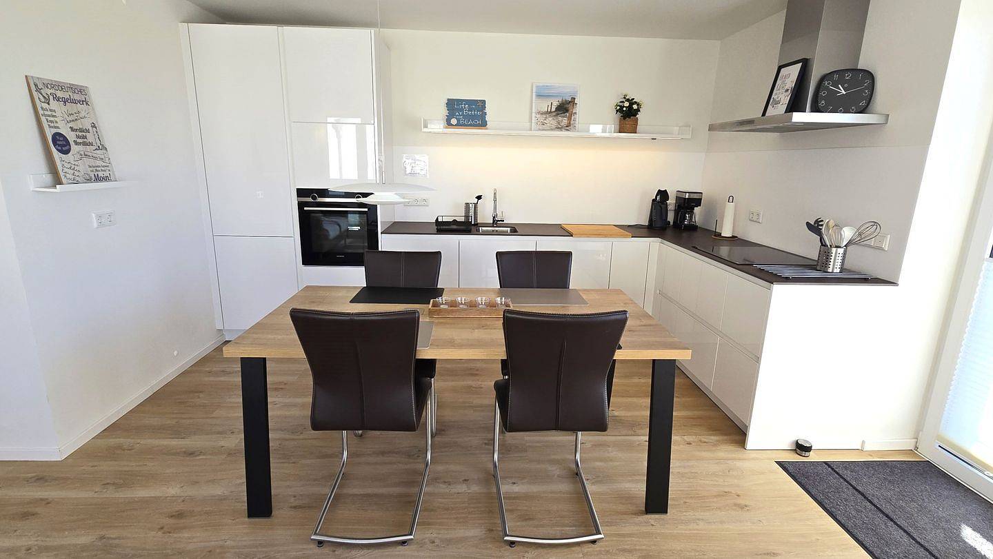Ganze Wohnung, Neubau Ferienwohnung Sandy Beach mit Meerblick 1. Reihe an der Ostsee in Kalifornien (Ostsee), Schönberg