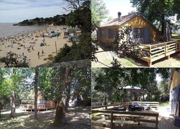 Gîte pour 8 personnes, avec vue et jardin dans Plage des Nonnes