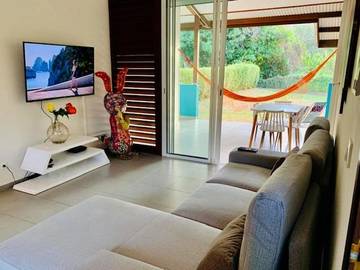 Gîte pour 4 personnes, avec vue et jardin à Cayenne