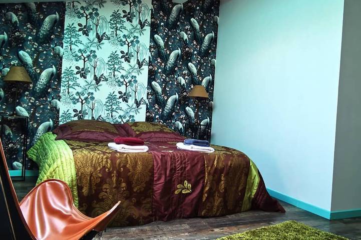 Gîte pour 2 personnes, avec piscine et jardin ainsi que terrasse et jacuzzi à Saint-Péray - 4