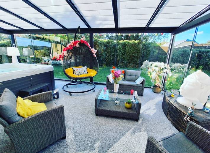 Gîte pour 4 personnes, avec terrasse ainsi que jacuzzi et jardin dans les Ardennes - 4