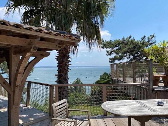 Chambre d’hôte pour 10 personnes, avec jardin et vue, animaux acceptés à Lège-Cap-Ferret - 4