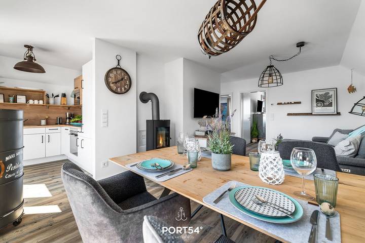 Ganze Wohnung, Ferienwohnung Kleine Auszeit im Nordseeresort - Strand- und Nordseenah, Infrarotsauna, Balkon in Büsum, Kreis Dithmarschen