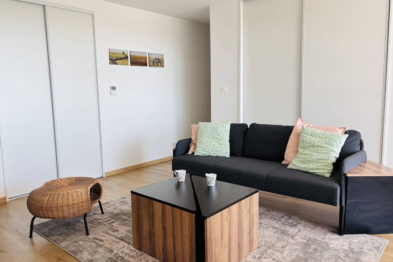 Ganze Wohnung, Ferienwohnung für 5 Personen mit Balkon in Straßburg, Region Straßburg