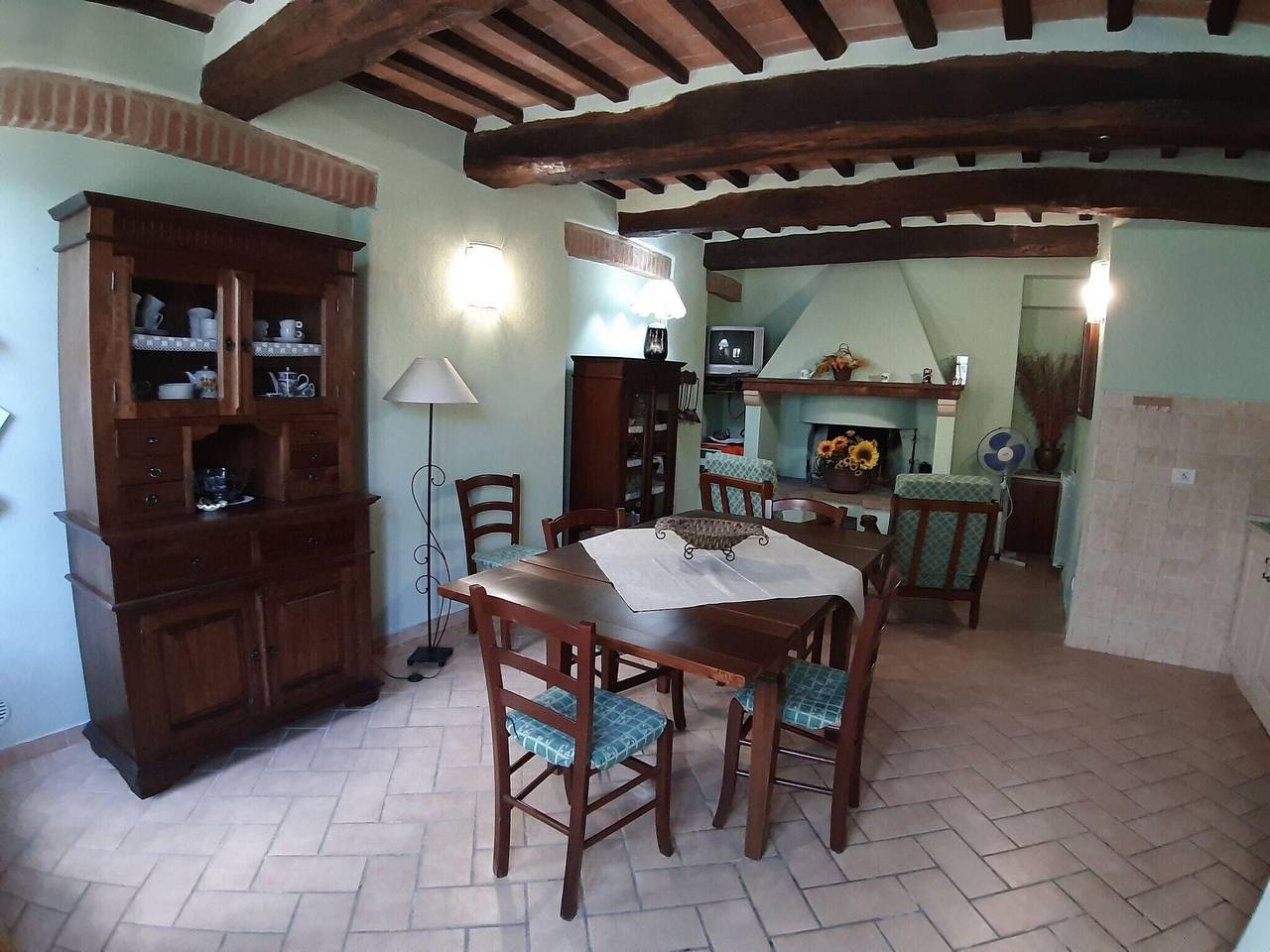 Toskanischer Kurzurlaub mit Garten in San Giovanni d'Asso, Montalcino