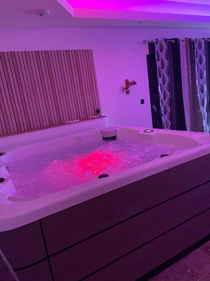 Gîte pour 2 personnes, avec terrasse ainsi que jardin et jacuzzi à Paizay-le-Chapt