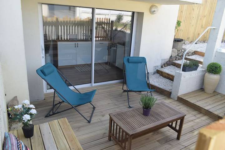 Gîte pour 4 personnes, avec Terrasse et Jardin à Noyal-Muzillac